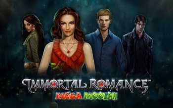 Jackpots winnen met Immortal Romance Mega Moolah